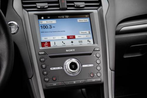 2018 Ford Fusion Sport Sedan Center Console