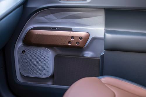 Ford Maverick Lariat Crew Cab Pickup Interior Detail