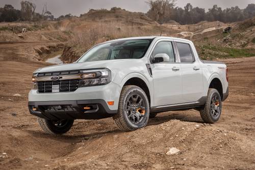 2023 Ford Maverick Lariat Crew Cab Pickup Exterior. Tremor Package Shown.