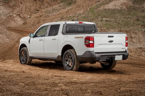2023 Ford Maverick Lariat Crew Cab Pickup Exterior. Tremor Package Shown.