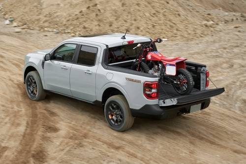 2023 Ford Maverick Lariat Crew Cab Pickup Exterior. Tremor Package Shown.