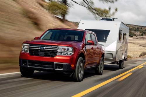 2024 Ford Maverick Lariat Crew Cab Pickup Lifestyle Exterior