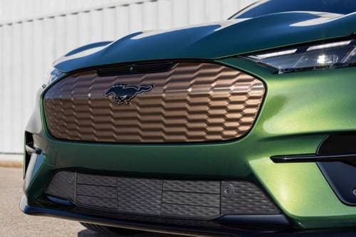 2024 Ford Mustang Mach-E GT 4dr Hatchback Front Badge. Bronze Appearance Package Shown.