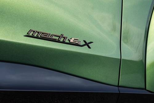 2024 Ford Mustang Mach-E GT 4dr Hatchback Fender Badge. Bronze Appearance Package Shown.