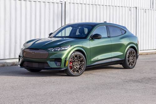 2024 Ford Mustang Mach-E GT 4dr Hatchback Exterior. Bronze Appearance Package Shown.