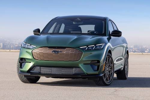 2025 Ford Mustang Mach-E GT 4dr Hatchback Exterior. Bronze Appearance Package Shown.