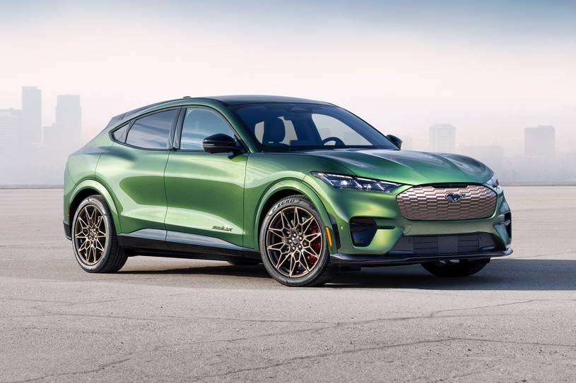 2025 Ford Mustang Mach-E GT 4dr Hatchback Exterior. Bronze Appearance Package Shown.