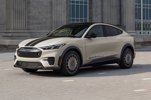 2025 Ford Mustang Mach-E GT 4dr Hatchback Exterior. Rally Package Shown.