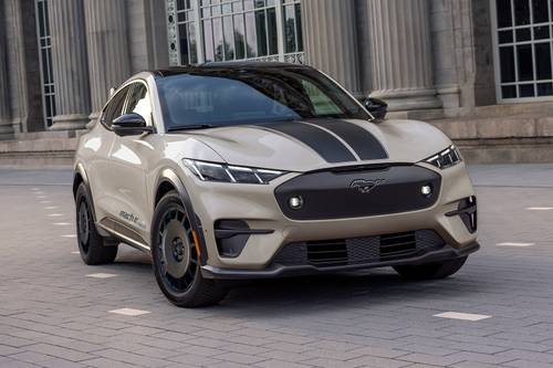 2025 Ford Mustang Mach-E GT 4dr Hatchback Exterior. Rally Package Shown.