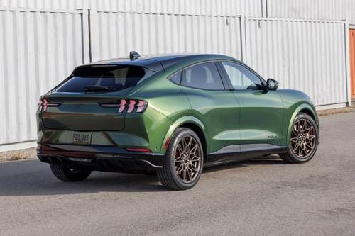 2025 Ford Mustang Mach-E GT 4dr Hatchback Exterior. Bronze Appearance Package Shown.