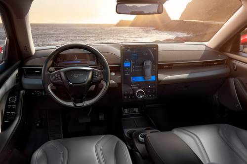 2025 Ford Mustang Mach-E Premium 4dr Hatchback Dashboard Shown