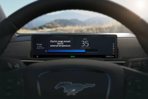 2025 Ford Mustang Mach-E Premium 4dr Hatchback Gauge Cluster
