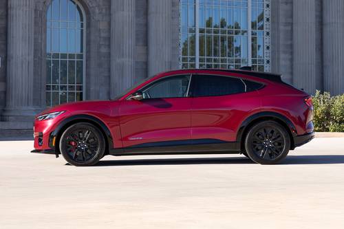 2025 Ford Mustang Mach-E Premium 4dr Hatchback Profile. Sport Appearance Package Shown.