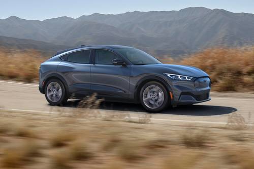 2025 Ford Mustang Mach-E Premium 4dr Hatchback Profile Shown