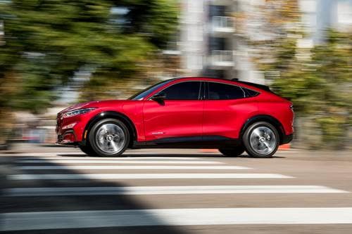 2025 Ford Mustang Mach-E Premium 4dr Hatchback Profile Shown