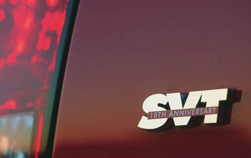 2003 Ford Mustang SVT Cobra 10th Anniversary Rear Badging