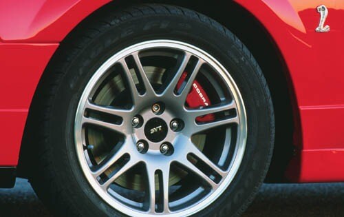 2003 Ford Mustang SVT Cobra 10th Anniversary Wheel Detail