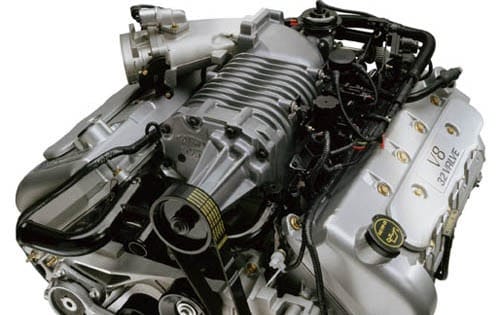 2003 Ford Mustang SVT Cobra DOHC 32 Valve Supercharged V8 Engine