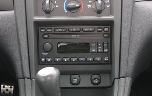 2003 Ford Mustang SVT Center Console