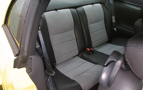 2003 Ford Mustang SVT Cobra Coupe Rear Interior