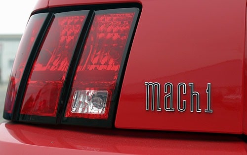 2004 Ford Mustang Mach 1 Rear Badging