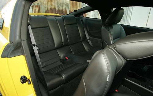 2005 Ford Mustang GT Premium Coupe Rear Interior
