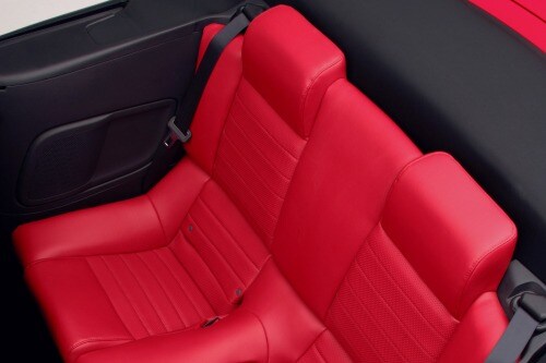 2008 Ford Mustang GT Premium Convertible Rear Interior