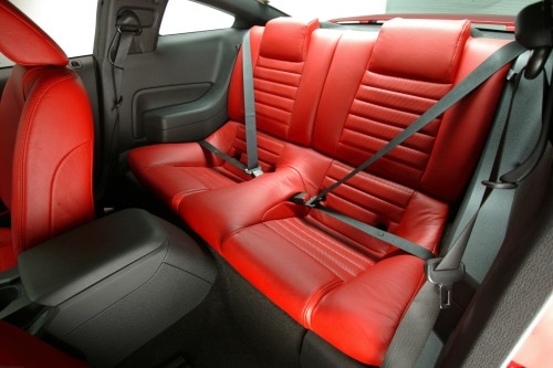 2008 Ford Mustang GT Premium Coupe Rear Interior