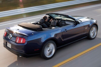 Used 2010 Ford Mustang Gt Convertible Review Ratings Edmunds 2010 Ford Mustang Gt Premium Convertible Exterior