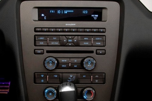 2010 Ford Mustang V6 Premium Convertible Center Console