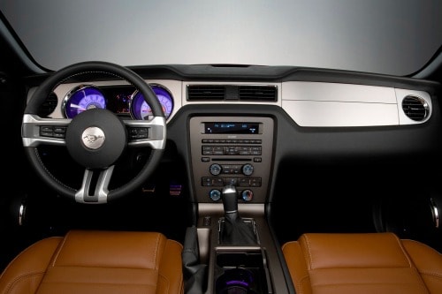 2010 Ford Mustang V6 Premium Convertible Dashboard