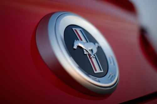 2010 Ford Mustang V6 Premium Convertible Rear Badge