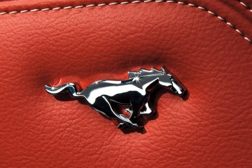 2010 Ford Mustang GT Premium Coupe Interior Detail