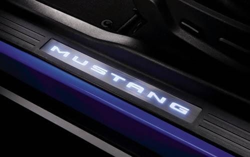 2011 Ford Mustang GT Illuminated Doorsill Detail