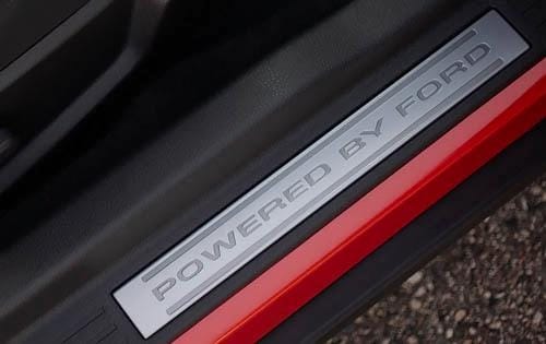 2012 Ford Mustang Boss 302 Door Sill Detail