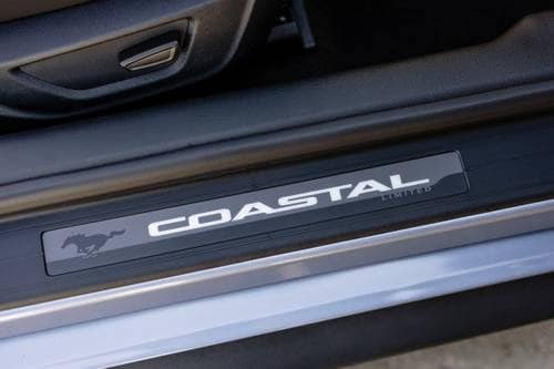 Ford Mustang EcoBoost Premium Convertible Interior Detail. Coastal Limited Shown.