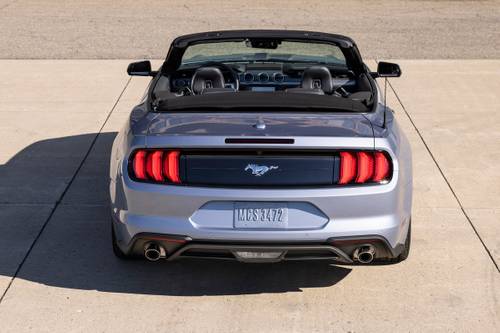 Ford Mustang EcoBoost Premium Convertible Exterior. Coastal Limited Shown.