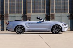 Ford Mustang EcoBoost Premium Convertible Profile. Coastal Limited Shown.