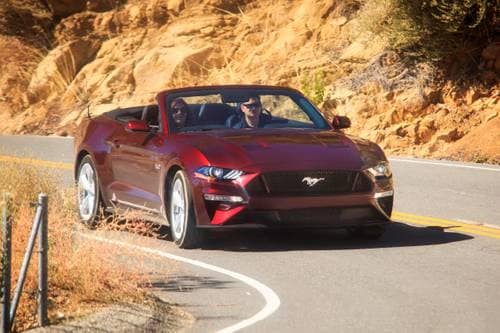 Ford Mustang GT Premium Convertible Exterior Shown