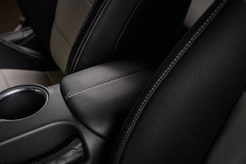 Ford Mustang GT Premium Coupe Interior Detail. Ice White Appearance Package Shown.