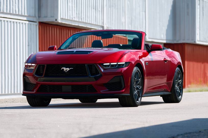 2024 Ford Mustang GT Premium Convertible Exterior Shown