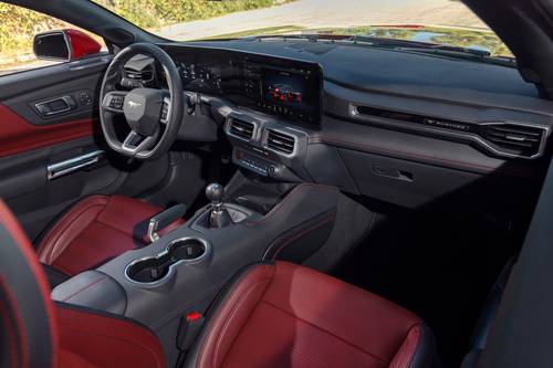 2025 Ford Mustang GT Premium Convertible Dashboard Shown