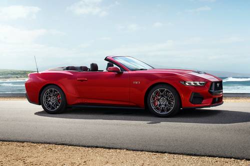 2025 Ford Mustang GT Premium Convertible Profile Shown