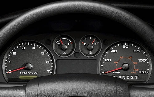2007 Ford Ranger XLT 2dr SuperCab Gauge Cluster