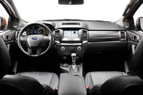 2019 Ford Ranger Lariat Crew Cab Pickup Dashboard Shown