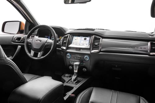 2019 Ford Ranger Lariat Crew Cab Pickup Dashboard