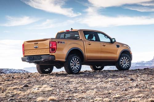 2019 Ford Ranger Lariat Crew Cab Pickup Exterior Shown