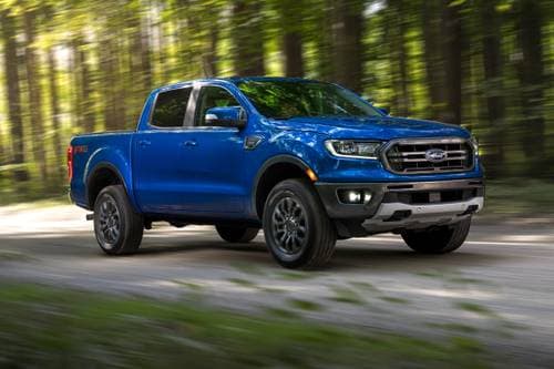 2020 Ford Ranger Lariat Crew Cab Pickup Exterior. FX2 Package Shown.