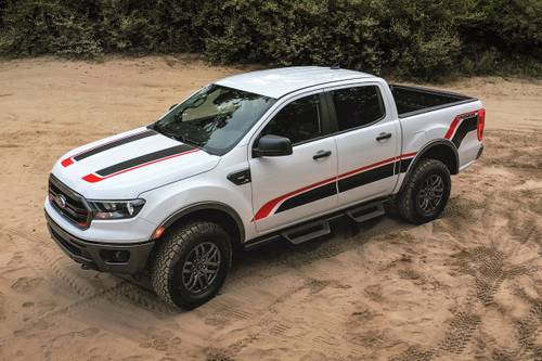 Ford Ranger XLT Crew Cab Pickup Exterior. Tremor Package Shown.