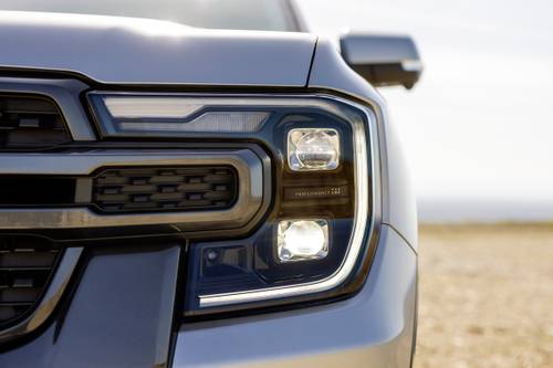 2024 Ford Ranger Lariat Crew Cab Pickup Headlamp Detail